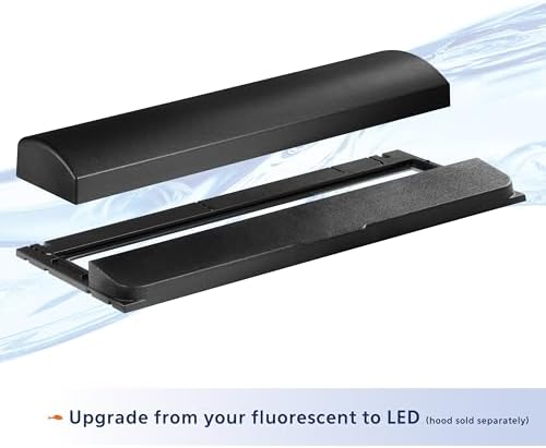 Aqueon LED Fish Tank Aquarium Strip Light Fixture, 24 Inch