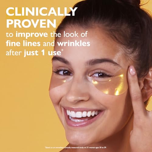 Peter Thomas Roth | 24K Gold Firming Hydra-Gel Eye Patches | Gold-Infused Eye Mask Patches for Fine Lines, Crow's Feet and Dark Circles