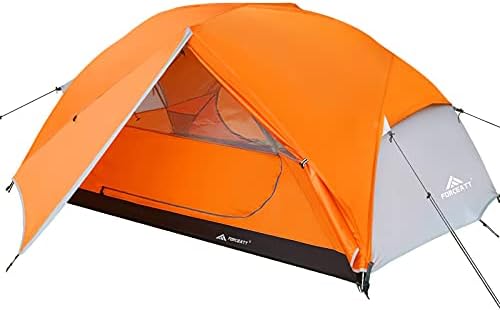 Forceatt Tent for 2 and 3 Person is Waterproof and Windproof, Camping Tent for 3 to 4 Seasons