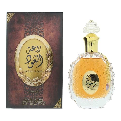 Lattafa Perfumes Rouat Al Musk for Unisex Eau de Parfum Spray, 3.40 Ounces / 100 ml