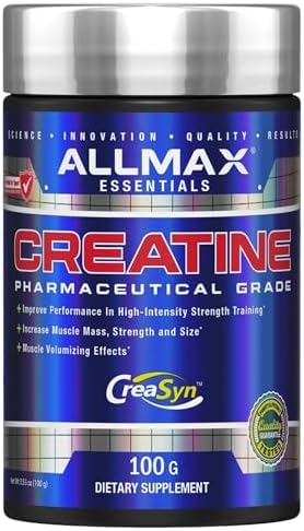 ALLMAX Creatine Monohydrate Powder, Micronized, Unflavored, 1000 g