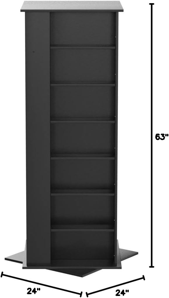 Venture Horizon Revolving Media Tower 1600 Grande-Walnut