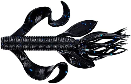 Yamamoto Custom Baits 4" Kreature Soft Creature Bait, 7-Pack, Bass Fishing Soft Plastic Lure, Multiple Colors