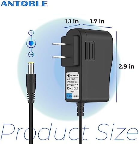 ANTOBLE Charger Compatible with Halo Bolt 58830 Power Cord 44400 57720 1201 ACDC Air Compact Wireless Car Power Supply Jump Starter Cable Charger