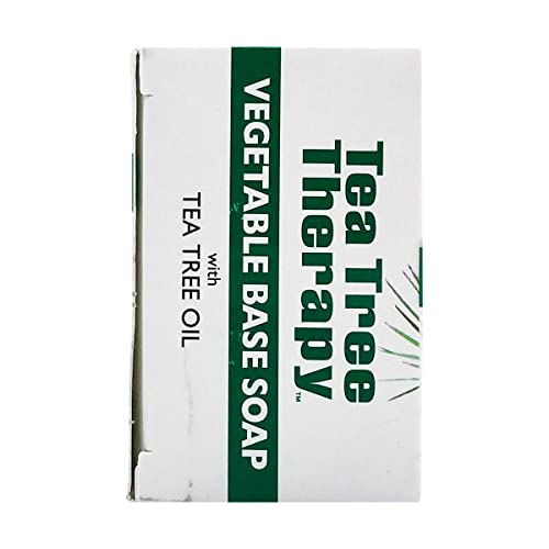 Tea Tree Therapy Vegetable Base Soap with Tea Tree Oil - 3.9 oz - Pack of 9