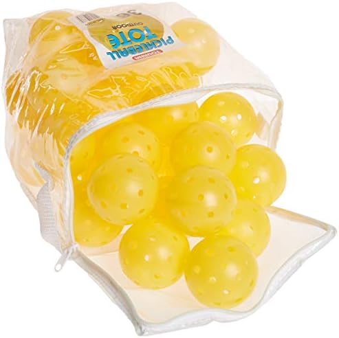 Tourna Strike Outdoor Pickleballs (36 Pack) USAPA Approved, Optic Yellow (PIKL-36-OY-O)