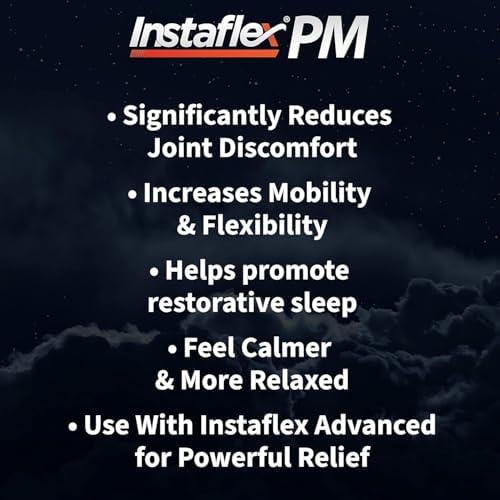Instaflex PM Nighttime Joint Supplement, Mobility and Sleep Support, 60ct