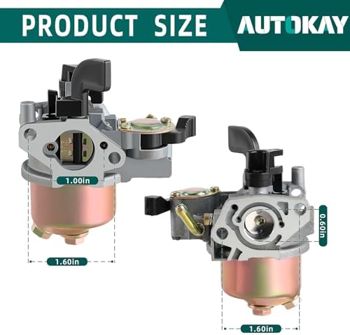 AUTOKAY Carburetor for MBX10 MBX11 79cc 97cc Carb Monster Moto MM-B80 80cc Mini Pit Bike Carb