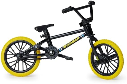 Tech Deck BMX Finger Bike Series 12-Replica Bike Real Metal Frame, Moveable Parts for Flick Tricks Games (Styles Vary)