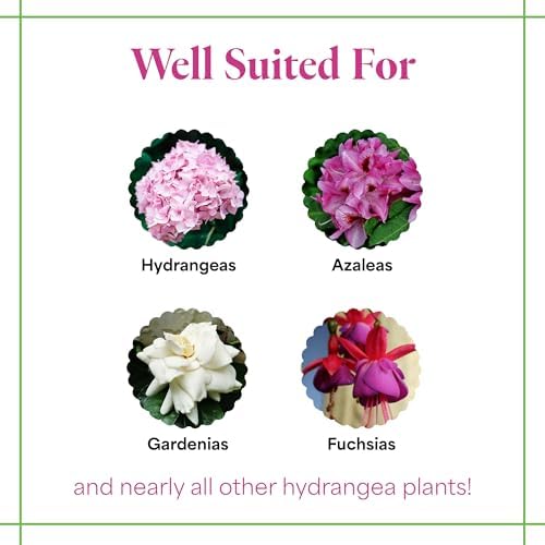 Grow More Hydrangea Blueing Formula - 2lbs of USA-Made Soil Acidifier for Hydrangeas, Azaleas, Gardenias