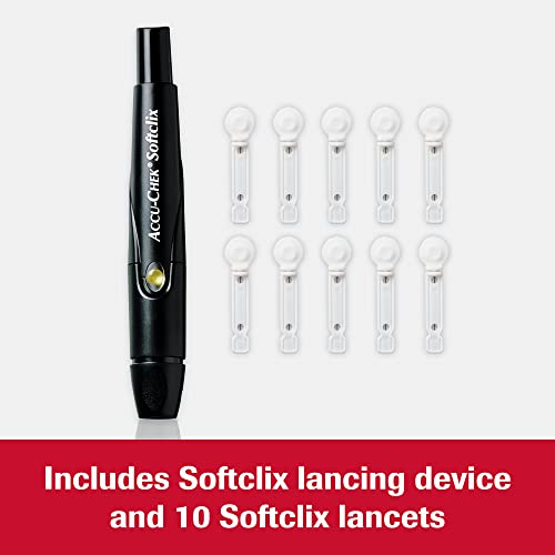 Accu-Chek Softclix Diabetes Lancing Device and 110 Softclix Lancets