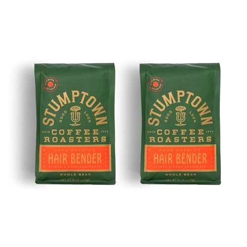 Stumptown Coffee Roasters, Dark Roast Organic Whole Bean Coffee, 100% Arabica Coffee - French Roast 12 Ounce Bag with Flavor Notes of Clove and Bittersweet Chocolate