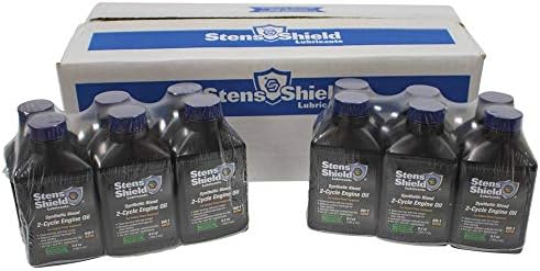 Stens 2-Cycle Engine Oil 770-646, Twenty-Four 6.4 oz. Bottles per case