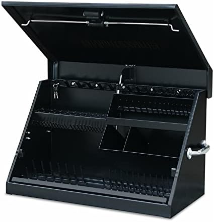 Montezuma ME300B 30-Inch Portable TRIANGLE Toolbox, Black