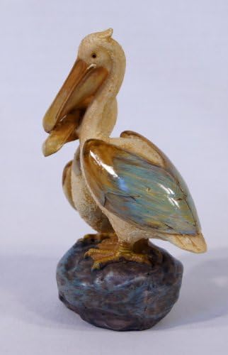SC Hand Painted Twin Pelican Bird Lovers Figurine 5.25"