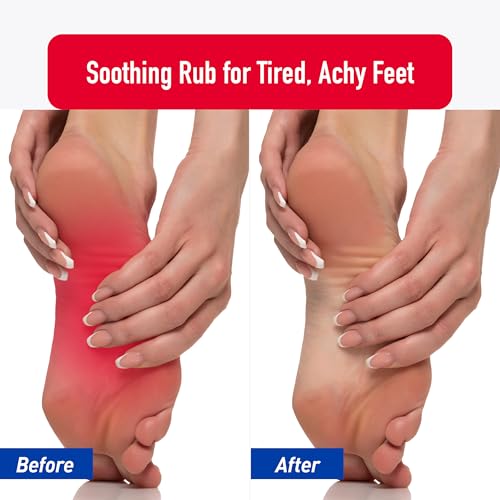 Heal&Rescue Epsom Salt Foot Gel, 4 Ounce, Soothing Relief for Painful, Tired, Aching Feet