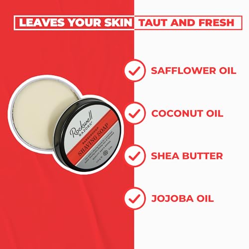 Rockwell Babershop Shaving Soap | Formulated with Shea Butter