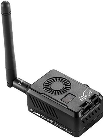 Black Mamba Audio Video Transmitter 5.8 ghz 40CH FPV Vtx for Gopro FPV Drone Video Transmitter 5V Output (RPSMA ANT 5V Out for Gopro)