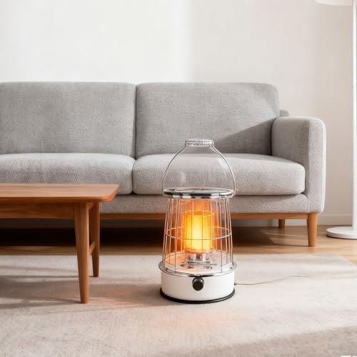 Indoor and Outdoor Kerosene Heater, Kerosene Space Heater, Non Electric Design, High Thermal Efficiency, Portable for Home Garage Camping