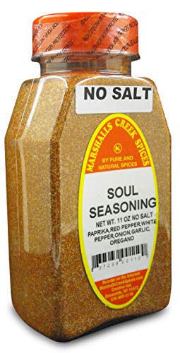 New Size Marshalls Creek Spices Soul No Salt Seasoning, 11 Ounce …