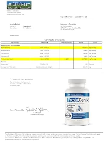 ProstaGenix Multiphase Prostate Supplement Capsule - 3 Bottles - Over 1 Million Sold - End Nighttime Bathroom Trips, Urgency, Frequent Urination.