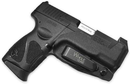 IWB Extra Low Profile Thong - Inside The Waistband Holster - fits Taurus G3C/G2C