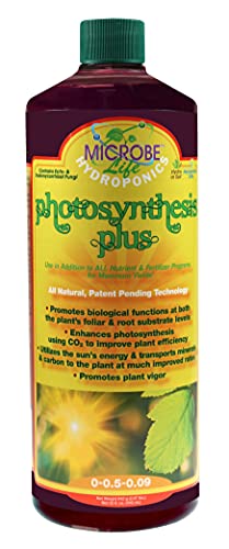 Microbe Life Hydroponics Premium Photosynthesis Plus to Grow Fruits, Vegetables, and Herbs, The Best Professional Big Bud Grow, Use with Any Feeding Systems Including Hydroponics or Soil, 16 Ounces
