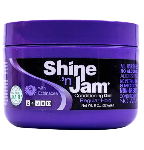 AmPro Shine 'n Jam Gel Regular Hold, 4 Ounce