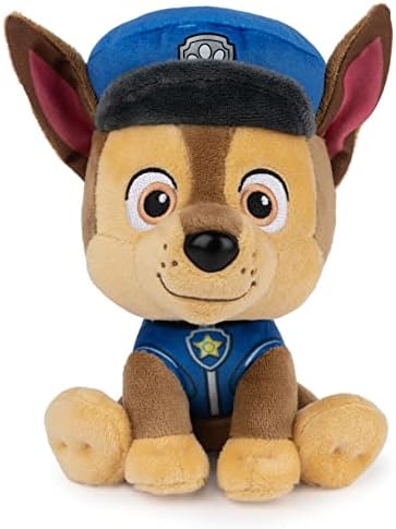 GUND PAW Patrol Chase 6-Inch Plush Toy, Stuffed Animal for Ages 1+