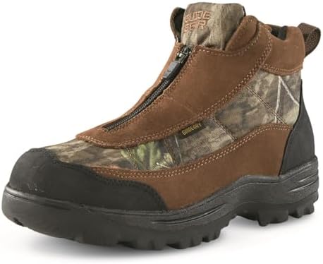 Guide Gear Men's Silvercliff II Mid Zip Hiking Boots Waterproof Outdoor Shoes