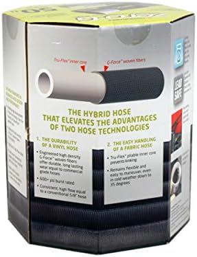 New zero-G 4001-50 Lightweight, Ultra Flexible, Durable, Kink-Free Garden Hose, 5/8-Inch by 50-Feet