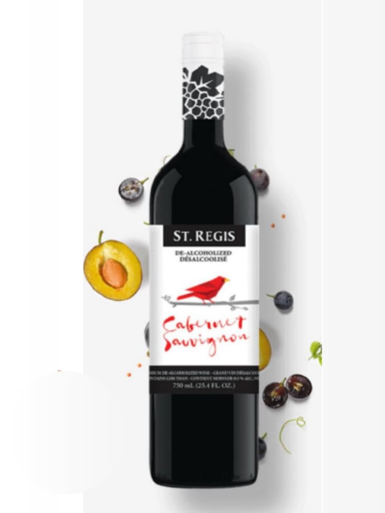 St Regis Cabernet Sauvignon (non alcoholic wine)
