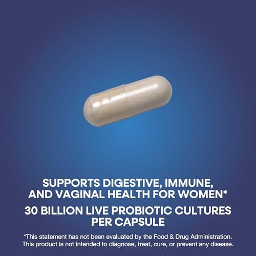 Nature's Way Fortify Women’s Probiotic 30 Billion CFU, 30 ct | Daily Multi-Strain Probiotic for Digestive, Vaginal, and Immune Support*