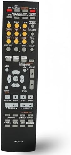 New RC-1120 RC1120 Remote Control for Denon AV Receiver AVR-590 AVR-591 AVR390 DHT590BA AVR-1610 AVR-391