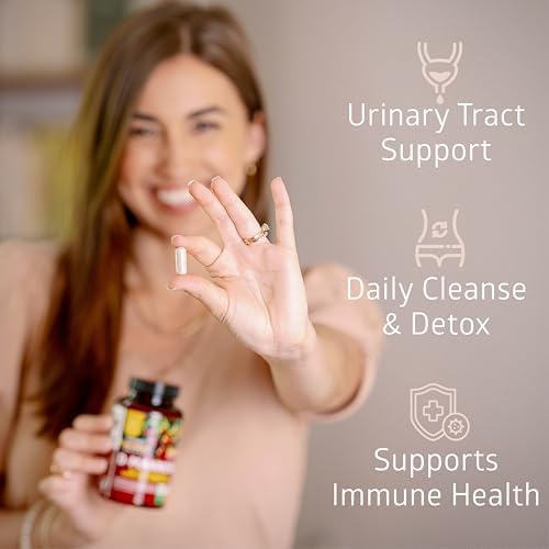 Premium D Mannose Supplement for Women and Men [Max Strength, 1350MG] Natural D-Mannose with Cranberry