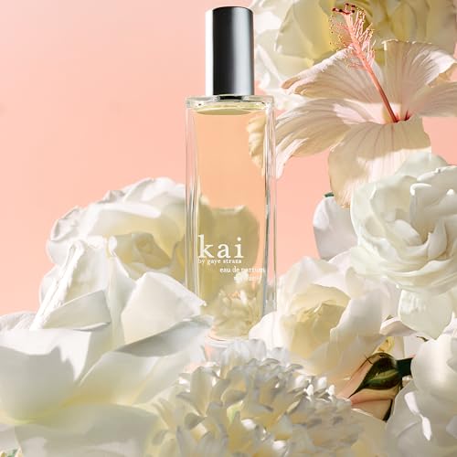 kai eau de parfum – a fresh, beautiful, light gardenia scent wrapped in white exotics, 1.7 oz | serene, vegan, clean and inspired by memories of hawaiian vacations
