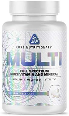 Core Nutritionals Multi Multivitamin, Daily Wellness Support, 120 Veg Caps
