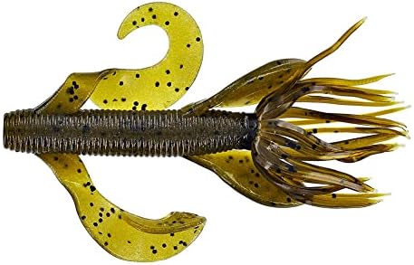 Yamamoto Custom Baits 4" Kreature Soft Creature Bait, 7-Pack, Bass Fishing Soft Plastic Lure, Multiple Colors