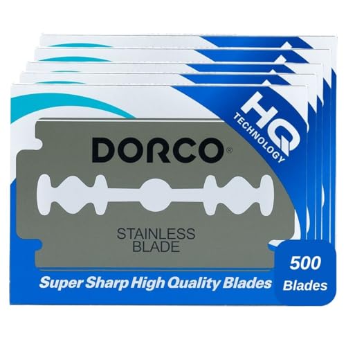 Dorco ST300 Platinum Extra Double Edge Razor Blades - 200 Count