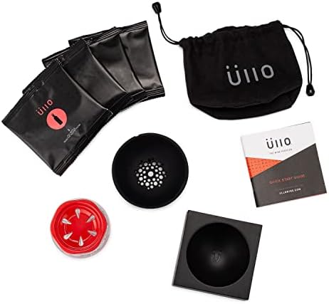 Ullo Wine Purifier with 4 Selective Sulfite Filters. Remove Sulfites and Histamines, Restore Taste, Aerate