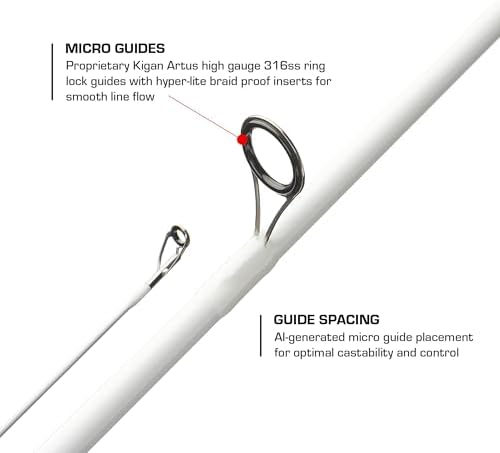 Duckett Fishing Jacob Wheeler Signature 2.0 Casting Rods, Spinning & Crankin' Rods, Pro Angler Designed, Extremely Lightweight & Balanced Sensi-Touch Multi-Modulus Blanks