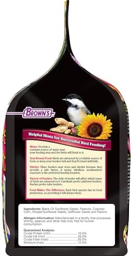 F.M. Brown's Bird Lover's Blend, 4-1/2-Pound, Chickadee/Nuthatch