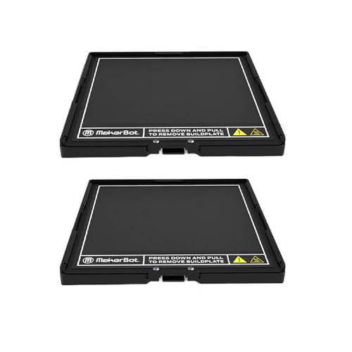MakerBot Build Plate Tape Replicator Z18 3D Printer (Black, 4-Pack) | Medium Adhesion, Easy Application, Easy Removal