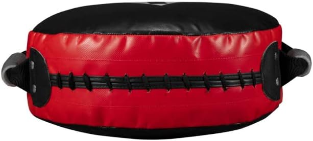 TITLE Boxing Classic Round Punch Shield 2.0, Red/Black - Punch Shield, Target, Coaching Tool, Muay Thai Pad