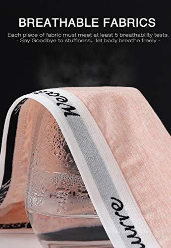 Wealurre Womens Underwear Cotton Bikini Breathable Sport Low Rise Panty for Women Multipack