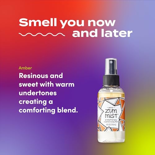 Zum Indigo Wild Mist Room & Body Spray - Aromatherapy Essential Oil Spray - Natural Body Mist & Room Spray - Sea Salt Scent - 4 fl oz