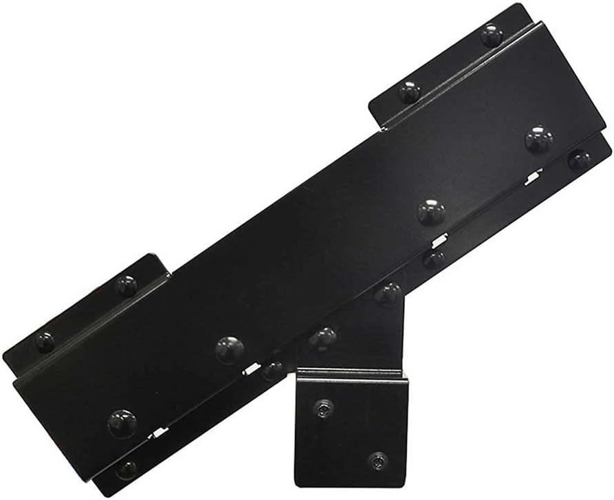 Pylex 13920 Steel Stair Riser Connector, Black