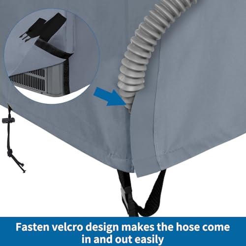 AKEfit Air Conditioner Cover for Outside, Grey, 24W x 24D x 30H inch