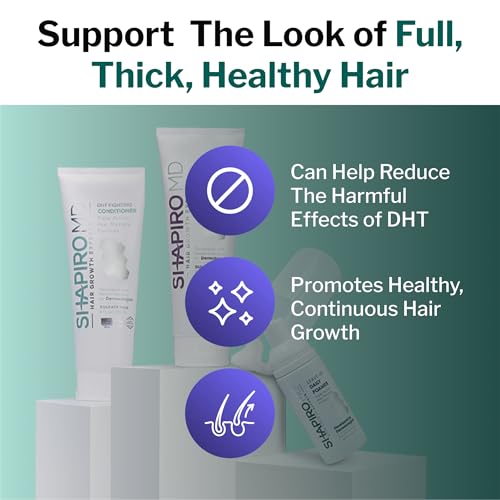 Shapiro MD Hair Growth Experts Natural Hair Kit for Thicker Looking Hair