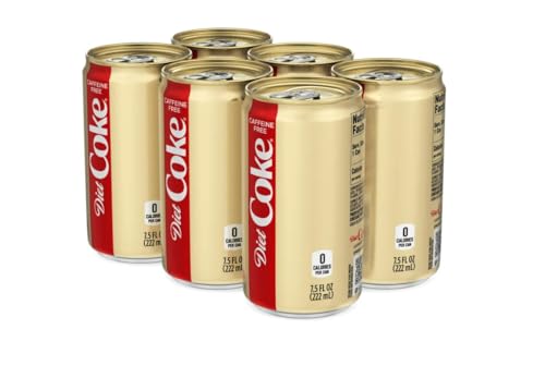 Diet Coke Caffeine Free Diet Coke, (6 Count of 7.5 Fl Oz Cans) 45 Fl Oz